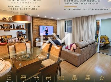 Apartamento · 83m² · 2 Quartos · 2 Vagas · Condomínio Essence - Guarulhos - 83 m² | 2 dormitórios | 1 suíte | 2 vagas | reformado | sacada gour