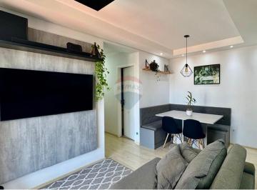 Apartamento · 58m² · 2 Quartos · 1 Vaga · Apartamento para venda em Jardim Alfa de 58.00m² com 2 Quartos, 2 Suites e 1 Garagem