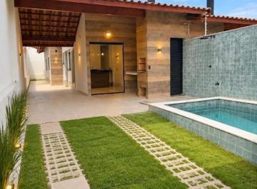 Casa · 75m² · 2 Quartos · 2 Vagas · CASA COM 2 DORMITÓRIOS - PISCINA - ITANHAÉM/SP