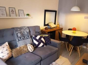 Sala · Apartamento com 2 dormitórios à venda, 46 m² por R$ 425.000,00 - Jardim Nova Petrópolis - São Bernar