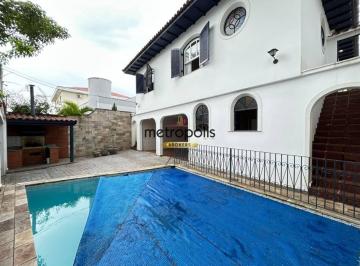Piscina · Casa com 4 dormitórios para alugar, 270 m² por R$ 12.440,00/mês - Jardim São Caetano - São Caetano d