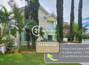 76e9561b2e88f3a04b72dccd0f88f09d0af66f04 · Casa com 4 dormitórios para alugar, 439 m² por R$ 33.945,83/mês - Tamboré - Santana de Parnaíba/SP