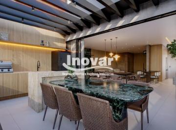 Apartamento · 208m² · 4 Quartos · 3 Vagas · Área privativa com 208m² e 4 suítes (2 semi), 4 banheiros, 2 áreas externas, 3 vagas e área de lazer