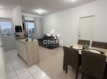 Apartamento · 50m² · 1 Quarto · 1 Vaga · Apartamento de 1 suíte com varanda gourmet à venda na Vila Mathias, Santos