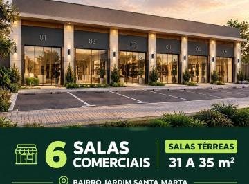 Comercial · 31m² · 1 Quarto · SALA COMERCIAL BAIRRO SANTA MARTA