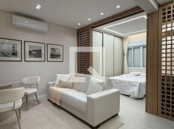 Apartamento · 48m² · 1 Quarto · 1 Vaga · Apartamento para Aluguel - Ponta da Praia, 1 Quarto, 48 m² - Santos
