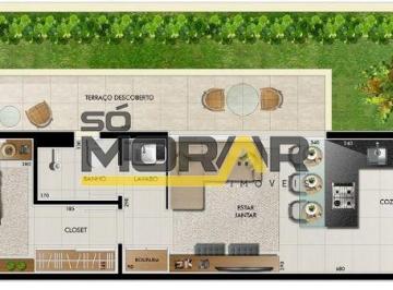 Apartamento · 103m² · 1 Quarto · 1 Vaga · APARTAMENTO COM AREA PRIVATIVA 1 QUARTO E 1 GARAGEM NO BAIRRO BARRO PRETO - BELO HORIZONTE/MG