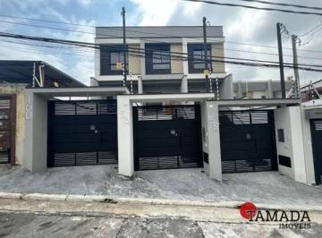 Foto 1 · Sobrado novo frontal com 3 quartos sendo 1 suíte, 3 vagas à venda, 134 m² por R$ 698.900 - Cangaíba