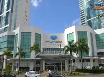 Foto 01 · Sala comercial para Locação NO MUNDO PLAZA, Caminho das Árvores, Salvador, 6 salas, 2 banheiros, 3 v