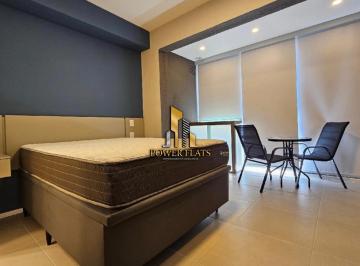 Apartamento de 1 quarto, São Paulo · Flat mobiliado 1 dormitório 27 m² no Brooklin próximo ao Metrô Campo Belo e Berrini