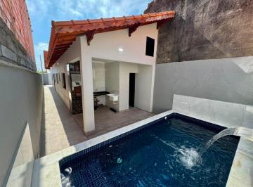 Casa de 3 quartos, Mongaguá · Casa com Piscina e Cascata, Área Gourmet e 3 Dormitórios em Mongaguá