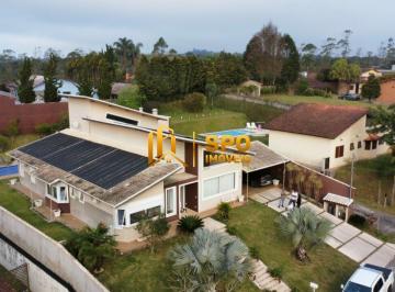 Casa · 477m² · 3 Quartos · 6 Vagas · Casa de Condomínio - Embu-Guaçu, Fazenda da Ilha, com 477 metros.