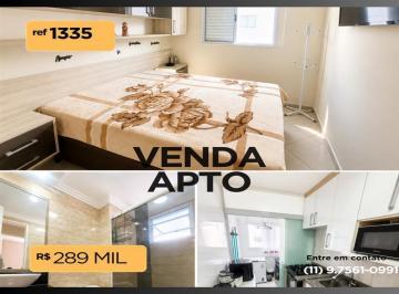 Apartamento · 44m² · 2 Quartos · 1 Vaga · Apartamento para venda em Sítio Pinheirinho de 44.00m² com 2 Quartos e 1 Garagem