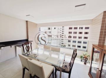 Apartamento · 86m² · 3 Quartos · 2 Vagas · 3 Dorms com Varanda Gourmet - 600m da Praia Astúrias/Tombo-Guarujá/SP