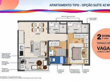 img1 · Apartamento com 42m²,2 Dormitórios, Suíte e 1 Vaga na Vila Homero Thon - Santo A
