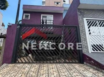 Casa · 65m² · 2 Quartos · 2 Vagas · Sobrado em Rua Santo Anastácio - Vila Valparaíso - Santo André/SP