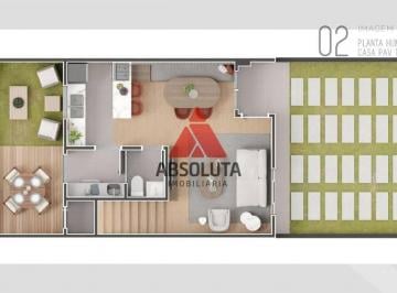 Casa · 82m² · 2 Quartos · 2 Vagas · Casa de Condomínio para venda em Jardim Mirandola de 82.00m² com 2 Quartos, 2 Suites e 2 Garagens