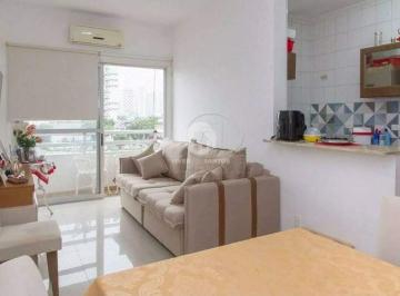 Apartamento · 60m² · 2 Quartos · 1 Vaga · Apartamento 2 dormitórios com suíte, sacada e lazer na Encruzilhada - Santos/SP