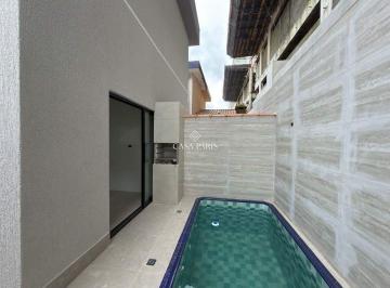 Piscina + Churrasqueira · Sobrado com piscina à venda na Guilhermina, Praia Grande