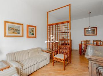 Sala · Apartamento à venda, 2 quartos, 1 suíte, 2 vagas, Lagoa - RIO DE JANEIRO/RJ