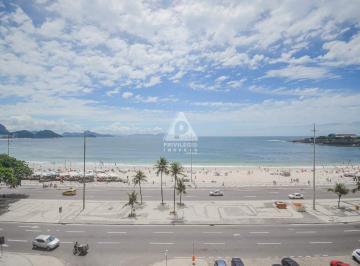 VISTA · Av. Atlântica, 4 quartos com 1 vaga, frontal mar