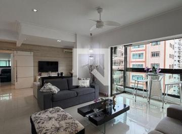 Apartamento · 140m² · 3 Quartos · 2 Vagas · Apartamento para Aluguel - Boqueirão, 3 Quartos, 140 m² - Santos