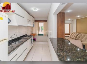 Apartamento · 67m² · 2 Quartos · Apto de 2 dorm., sala, cozinha americana, banheiro social, fica 3 ar condicionad