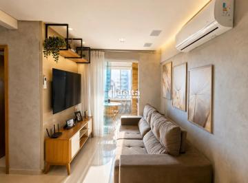 Apartamento · 68m² · 2 Quartos · 1 Vaga · Apartamento com 2 quartos sendo 1 suíte disponível para venda no bairro Santa Mônica em Uberlândia-M
