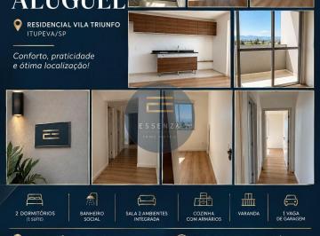 Apartamento · 66m² · 2 Quartos · 1 Vaga · Vila Triunfo Itupeva - Apartamento Para Locação no Vila Triunfo Itupeva