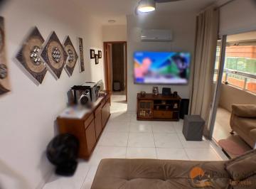 Apartamento · 51m² · 1 Quarto · 1 Vaga · Apartamento Mobiliado com Suíte, 2 Sacadas e Varanda Gourmet - Guilhermina, Praia Grande/SP
