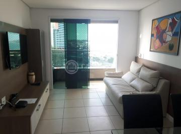 Apartamento · 55m² · 2 Quartos · 1 Vaga · Aluguel Apartamento no Ed.Duna Barcane de 2 quartos  em Ponta Negra mobiliado vista mar