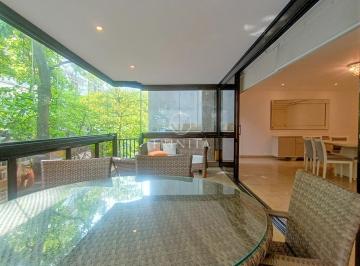 Varanda · Apartamento para Locação no Leblon. Quadra da praia, com 3 Suítes | 190m²