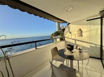 Apartamento de 1 quarto, Salvador · APTO QUARTO E SALA FRENTE MAR NA LADEIRA DA BARRA - VISTA INCRÍVEL E ETERNA