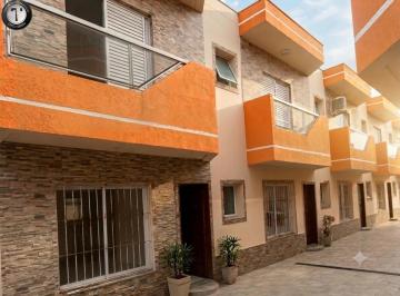 Foto 01 · Casa em Condomínio à Venda em Itanhaém-SP, Bairro Cibratel II: 2 Quartos, 2 Suítes, 1 Sala, 2 Banhei