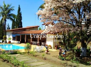 Foto 01 · Chácara de luxo à venda em Caçapava-SP - 4 quartos, 2 suítes, 3 salas, 4 banheiros, 5 vagas de garag
