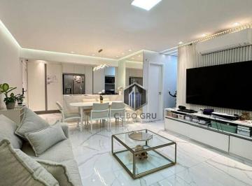 28c648b00d715869587b41e9c5335f5eb4f16342 · Apartamento com 2 dormitórios para alugar, 86 m² por R$ 8.500,00/mês - Jardim Flor da Montanha - Gua