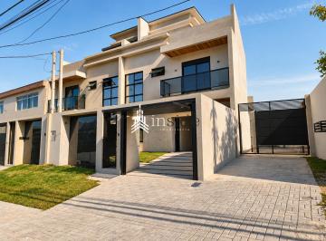 Casa de 3 quartos, Curitiba · Triplex Novo com 130m², 3 Quartos e Terraço com Churrasqueira no Capão Raso