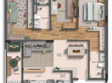 Apartamento de 3 quartos, Sobradinho · Chácara Bernadette