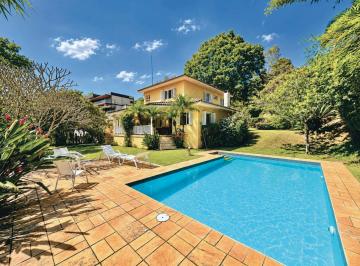 Foto 01 · Casa de Luxo em Condomínio na Vila de São Fernando, Cotia-SP: 4 Quartos, 2 Suítes, 5 Salas, 4 Banhei