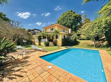 Foto 01 · Casa de Luxo em Condomínio na Vila de São Fernando, Cotia-SP: 4 Quartos, 2 Suítes, 5 Salas, 4 Banhei