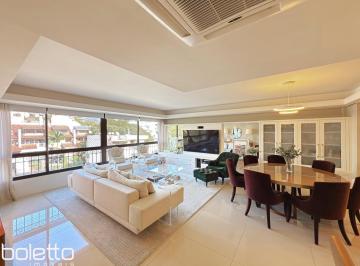 Apartamento · 142m² · 3 Quartos · 2 Vagas · Apartamento semimobiliado 142m² no Mont'Serrat — suíte com closet e 2 vagas