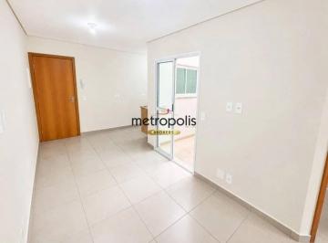 Sala · Apartamento Garden com 2 dormitórios para alugar, 40 m² por R$ 2.420,00/mês - Vila Homero Thon - San