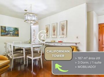 1137988840c2e8a42cf547e723743716f890fd02 · Apartamento com 3 dormitórios para alugar, 187 m² por R$ 10.500,00/mês - Alphaville Centro Industria