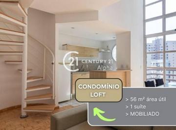 a333a5527e7aa59426a811d33d5f79b2143a7a4c · Apartamento com 1 dormitório para alugar, 56 m² por R$ 5.090,00/mês - Alphaville Industrial - Baruer
