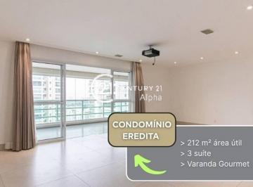 148adc96b101f3ebb85e82ba0a5a9407ec0ec318 · Apartamento com 3 dormitórios para alugar, 212 m² por R$ 16.328/mês - Tamboré Polo Empresarial - San