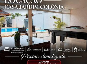 Casa · 388m² · 4 Quartos · 4 Vagas · Casa para alugar em Jardim Das Carpas de 388.00m² com 4 Quartos, 1 Suite e 4 Garagens