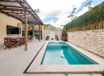Casa · 358m² · 4 Quartos · 3 Vagas · Casa de Condomínio para venda em Acú Da Torre de 358.00m² com 4 Quartos, 4 Suites e 3 Garagens