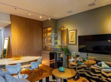 Apartamento · 98m² · 2 Quartos · Apartamento mobiliado para locação no Jardim Paulista com 2 quartos, 1 suíte, sem vaga