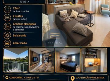 Apartamento · 72m² · 2 Quartos · 1 Vaga · Condomínio Vallis Residencial Jundiaí - Apartamento a Venda com 2 suítes no Condomínio Vallis Reside