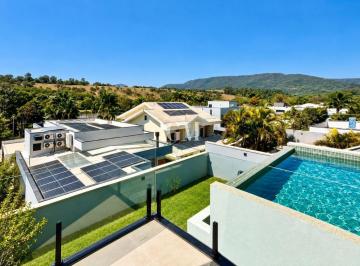Casa · 289m² · 4 Quartos · 4 Vagas · Condomínio Reserva da Serra - Casa térrea à venda no Reserva da Serra em Jundiaí com vista para o la